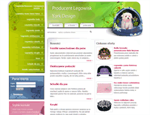 Tablet Screenshot of legowiska.eu